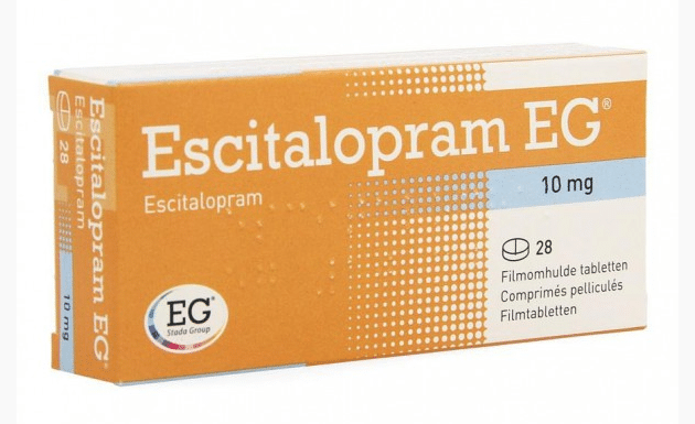 Escitalopram -Psilocybine en antidepressiva